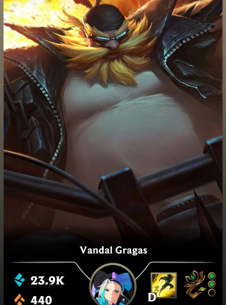 Vandal Gragas | Handleveled LOL Accounts | NA ARAM