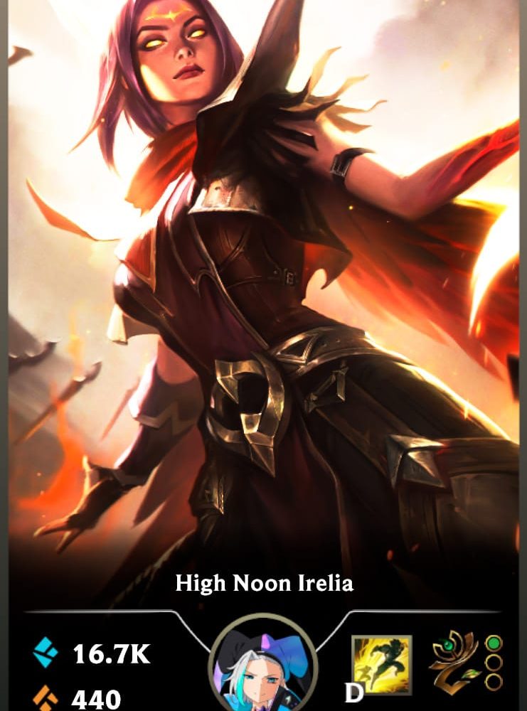 High Noon Irelia | Handleveled LOL Accounts | NA ARAM