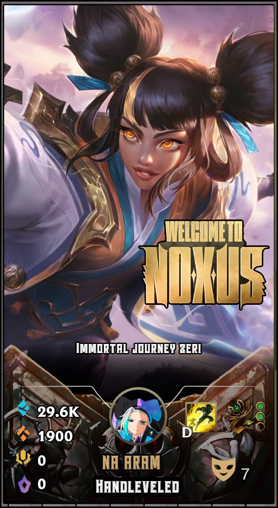 Immortal Journey Zeri | NA ARAM | Handleveled LOL Accounts
