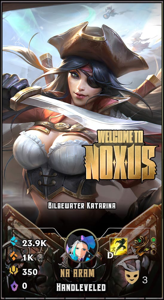 Bilgewater Katarina | NA ARAM | Handleveled LOL Accounts