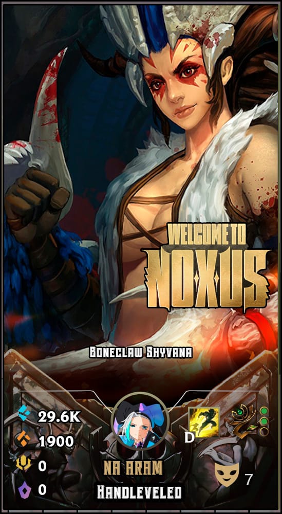 Boneclaw Shyvana | NA ARAM | Handleveled LOL Accounts