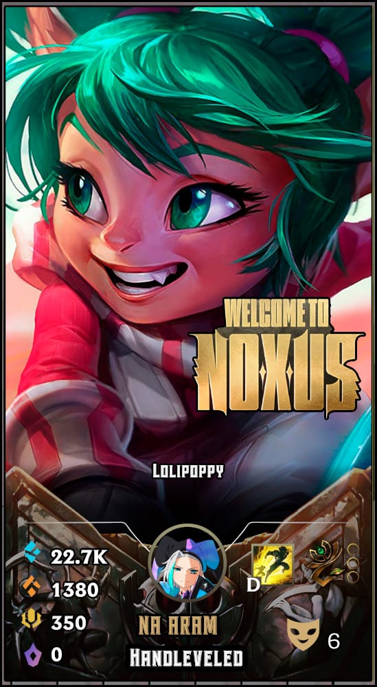 Lolipoppy | NA ARAM | Handleveled LOL Accounts