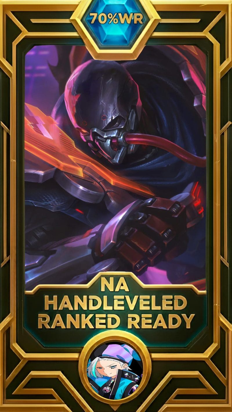 Pyke Project LoL smurf account NA 70% win rate — MasterCloneSmurfs